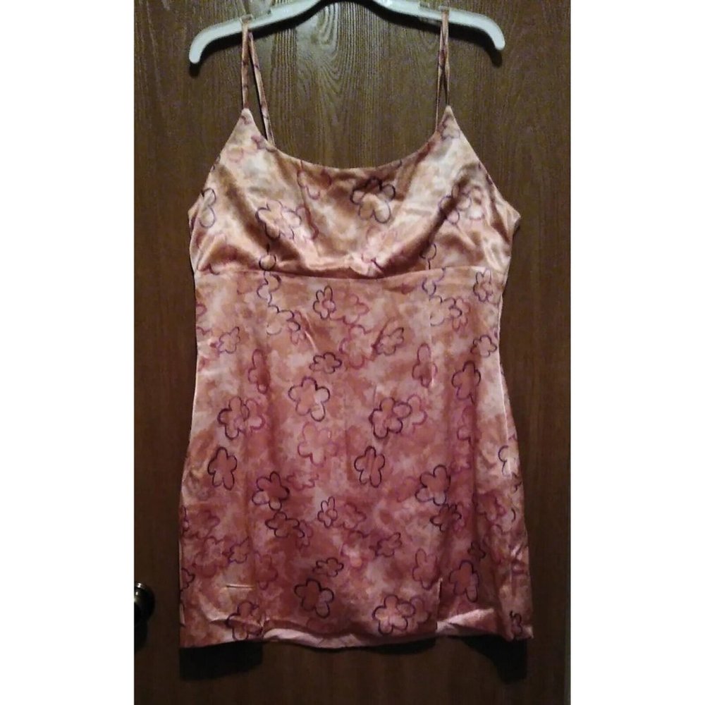 Womens Size XXL Notch Slip Dress - Wild Fable - Pink Floral New With Tags